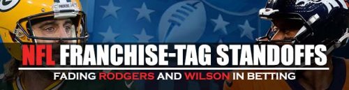 NFL Franchise-Tag Standoffs Fading Rodgers and Wilson in Betting