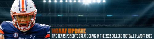 Five Teams Poised to Create Chaos in the College Football 2023 Playoff Race