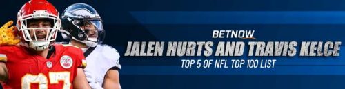Jalen Hurts and Travis Kelce Shine in Top 5 of NFL Top 100 List