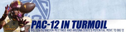 Pac-12 in Turmoil Big Ten Expansion Meetings and Arizona State's Potential Move to Big 12