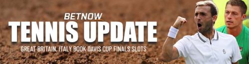 Great Britain and Italy Book Davis Cup Finals Slots