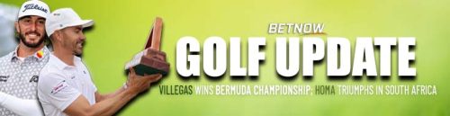 Villegas wins Bermuda Championship Homa triumphs in South Africa