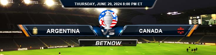 Argentina vs. Canada 6/20/24 Copa America Soccer Betting Picks