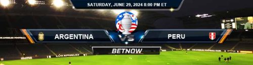 Argentina vs. Peru 6/29/24 Copa América Betting Picks
