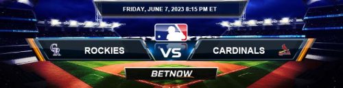 Colorado Rockies vs. St. Louis Cardinals 6/7/24 MLB Betting Picks
