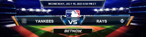 New York Yankees vs. Tampa Bay Rays 7/10/24 MLB Betting Picks