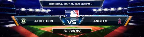 Oakland Athletics vs. Los Angeles Angels 7/25/24 MLB Betting Picks