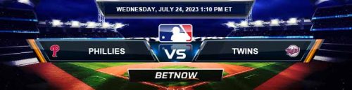 Philadelphia Phillies vs. Minnesota Twins 7/24/24 MLB Betting Picks