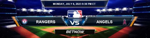 Texas Rangers vs. Los Angeles Angels 7/8/24 MLB Betting Picks