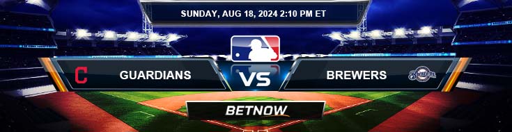 Cleveland Guardians vs. Milwaukee Brewers 8/18/24 MLB Betting Prediction