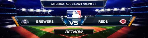 Milwaukee Brewers vs. Cincinnati Reds 8/31/24 MLB Betting Prediction