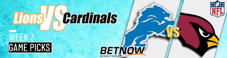 Detroit Lions vs. Arizona Cardinals 9/22/24 NFL Week 3 Betting Prediction