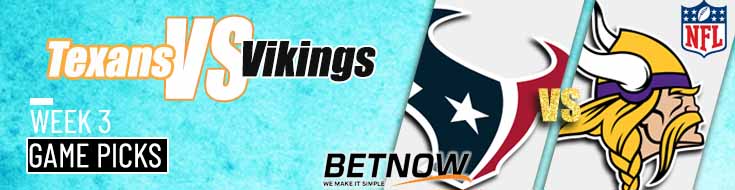 Houston Texans vs. Minnesota Vikings 9/22/24 NFL Week 3 Betting Prediction