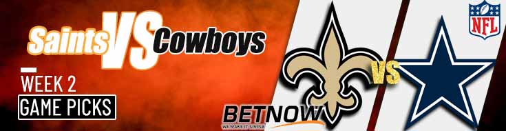 New Orleans Saints vs. Dallas Cowboys 9/15/24 NFL Week 2 Betting Prediction