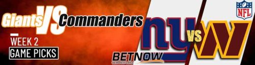 New York Giants vs. Washington Commanders 9/15/24 NFL Week 2 Betting Prediction