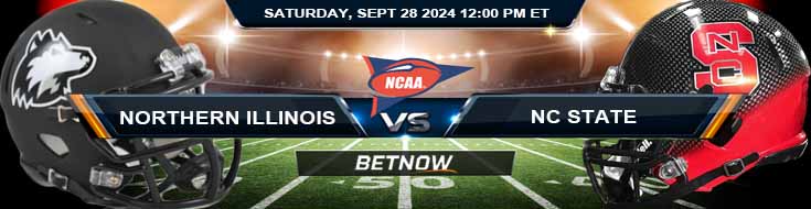 Northern Illinois Huskies vs. NC State Wolfpack 9/28/24 NCAAF Week 5 Betting Prediction