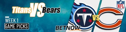 Tennessee Titans vs. Chicago Bears 9/8/24 NFL Week 1 Betting Prediction