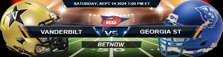 Vanderbilt Commodores vs. Georgia State Panthers 9/14/24 NCAAF Week 3 Betting Prediction