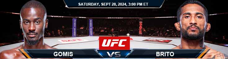 Gomis vs. Brito 9/28/24 UFC Fight Night 243 Betting Prediction