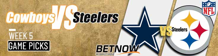 Dallas Cowboys vs. Pittsburgh Steelers 10/6/24 NFL Week 5 Best Predictions and Picks