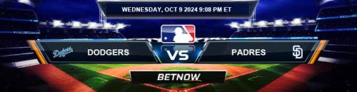 Los Angeles Dodgers vs. San Diego Padres 10/9/24 MLB Best Bets and Odds