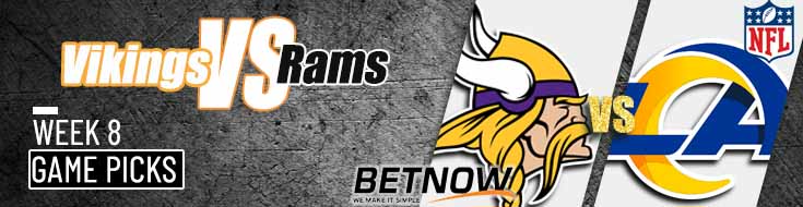 Minnesota Vikings vs. Los Angeles Rams 10/24/24 NFL Week 8 Odds and Best Bets