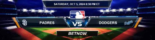 San Diego Padres vs. Los Angeles Dodgers 10/5/24 MLB Betting Preview and Forecast