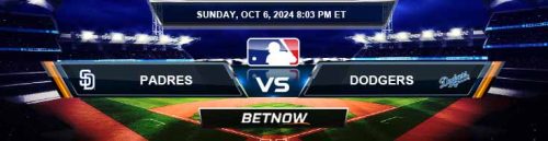 San Diego Padres vs. Los Angeles Dodgers 10/6/24 MLB Forecast and Predictions