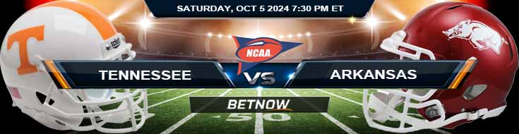 Tennessee Volunteers vs. Arkansas Razorbacks 10/5/24 NCAAF Week 6 Betting Odds and Best Bets