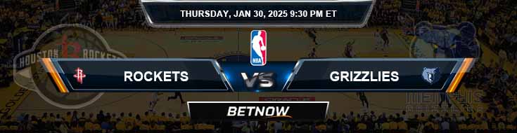 Houston Rockets vs. Memphis Grizzlies 1-30-25 NBA Forecast and Predictions