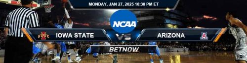 Iowa State Cyclones vs. Arizona Wildcats 12725 NCAA Men's Basketball Forecast and Predictions