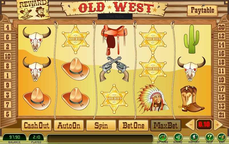 Old West Bonus Game