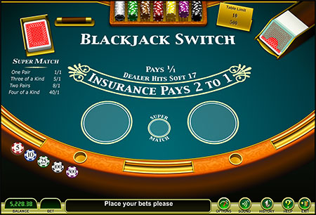 Black Jack Switch