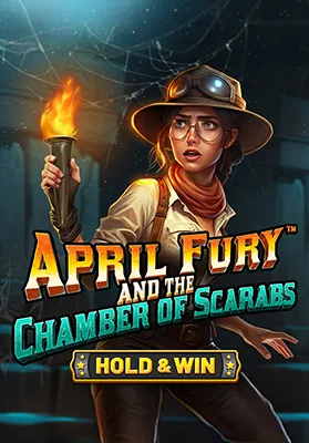 Play April Fury and the Chamber of Scarabs Casino Game