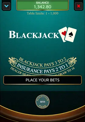 Play Blackjack Casino Game