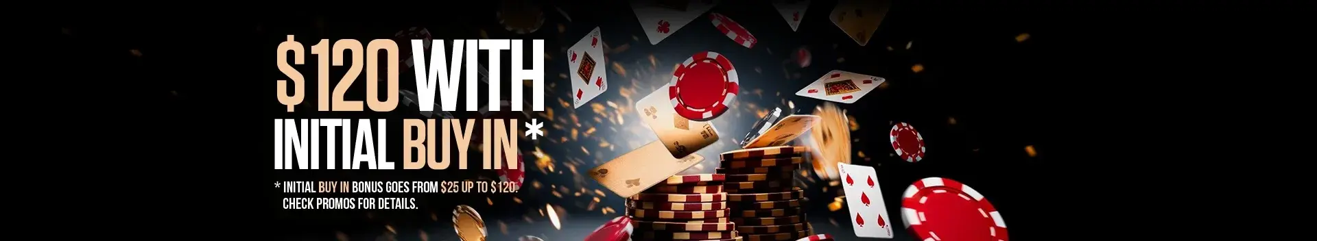Initial Deposit Poker Bonus